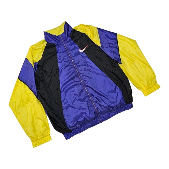 Vintage 80's Nike Full Zip Windbreaker - Picture 2 of 7